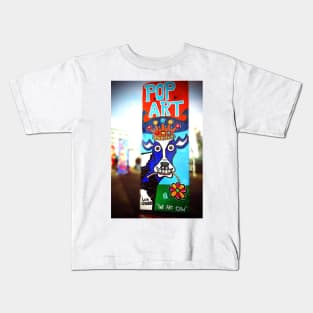 Artwork Street Art Berlin Wall Germany Kids T-Shirt